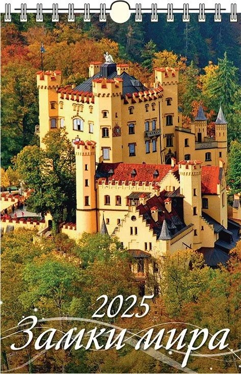 

Календарь 2025г 320*480 "ЗАМКИ МИРА" настенный, на спирали