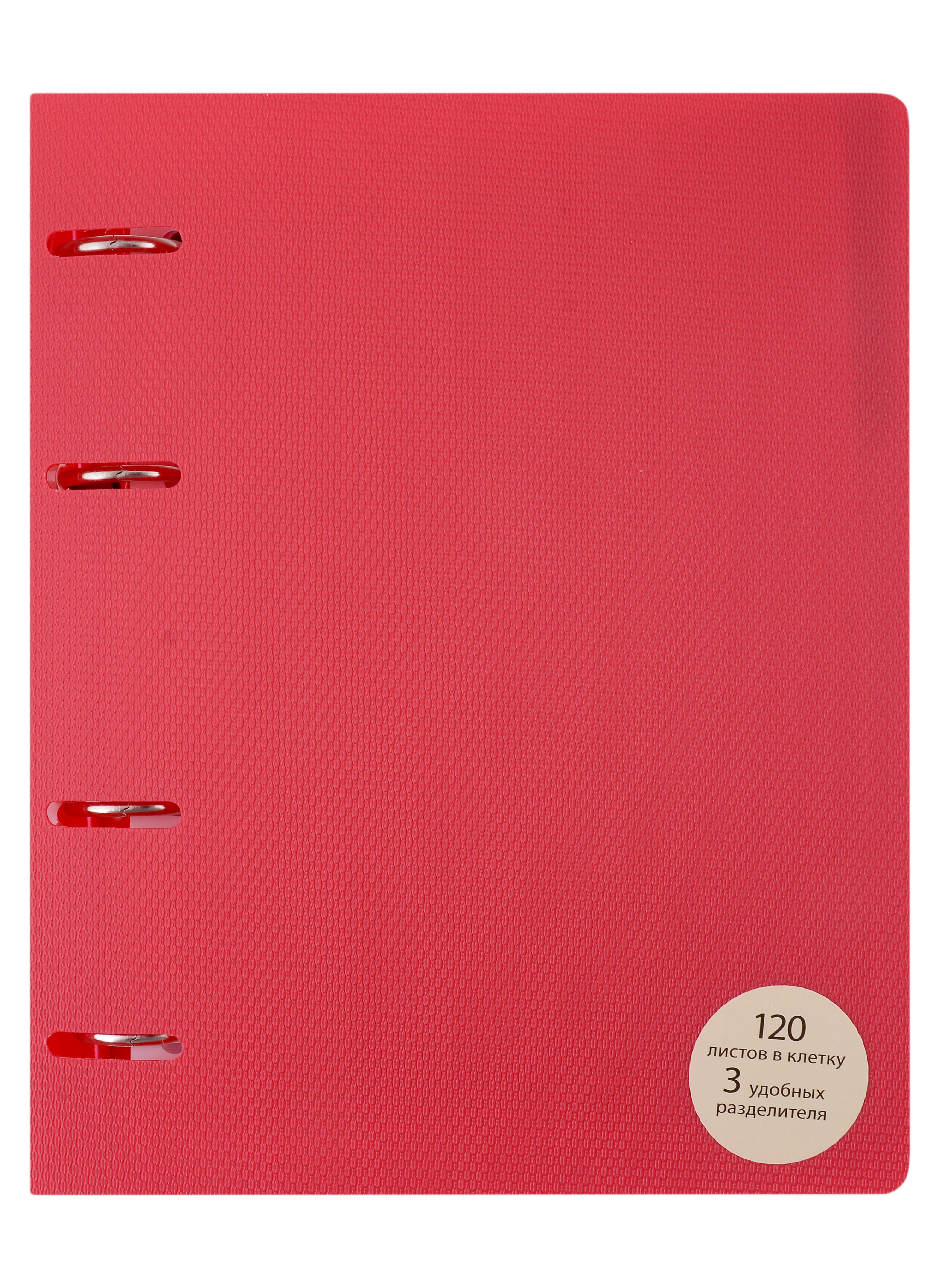 

Тетрадь на кольцах в клетку Listoff, My Notebook, 120 листов