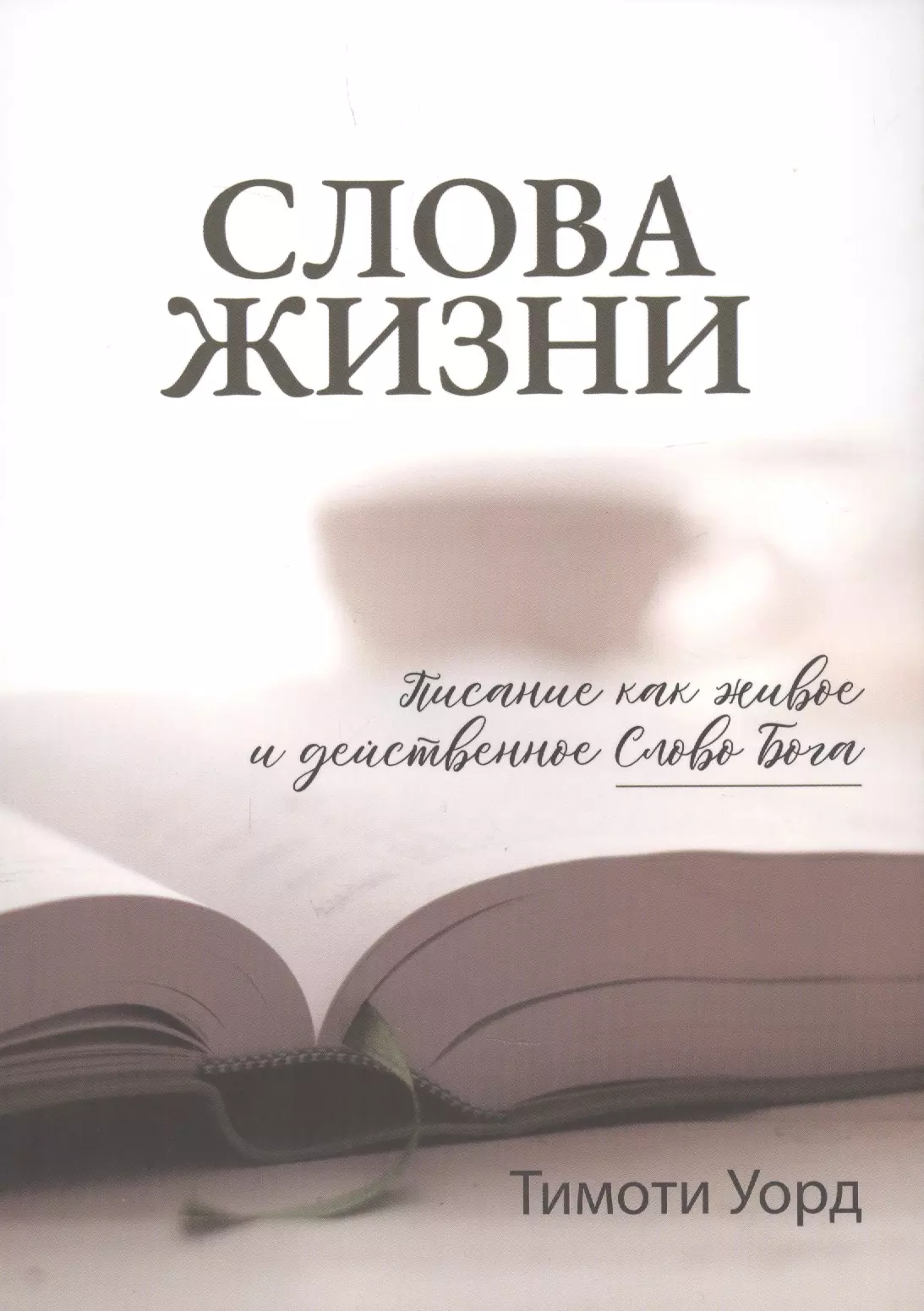 Слова Жизни. Писание как живое и действенное Слово Бога