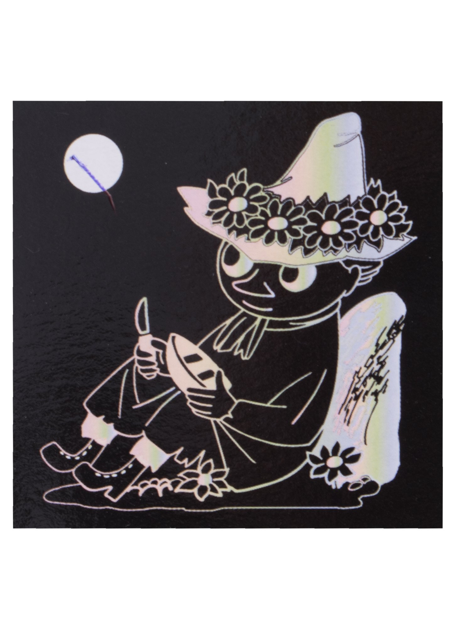 

Гравюра MOOMIN с голографическим эффектом Снусмумрик (Гр-01)