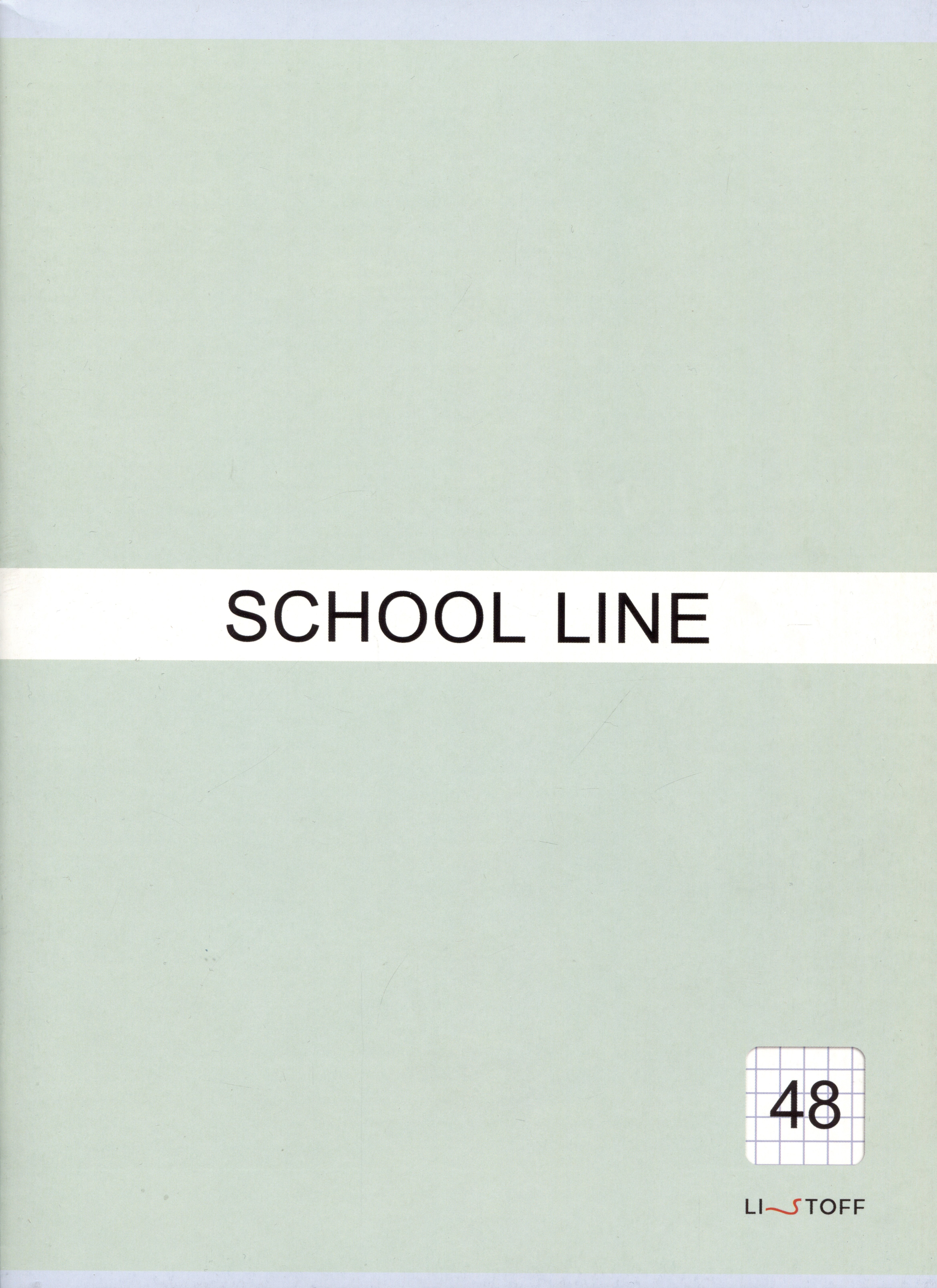 

Тетради в клетку Listoff, "Basic line. Green", А4, 48 листов