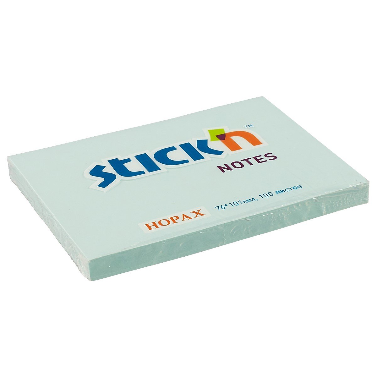 

Блок для записей Stick`n Neon notes, голубой, 10.3 х 7.6 см