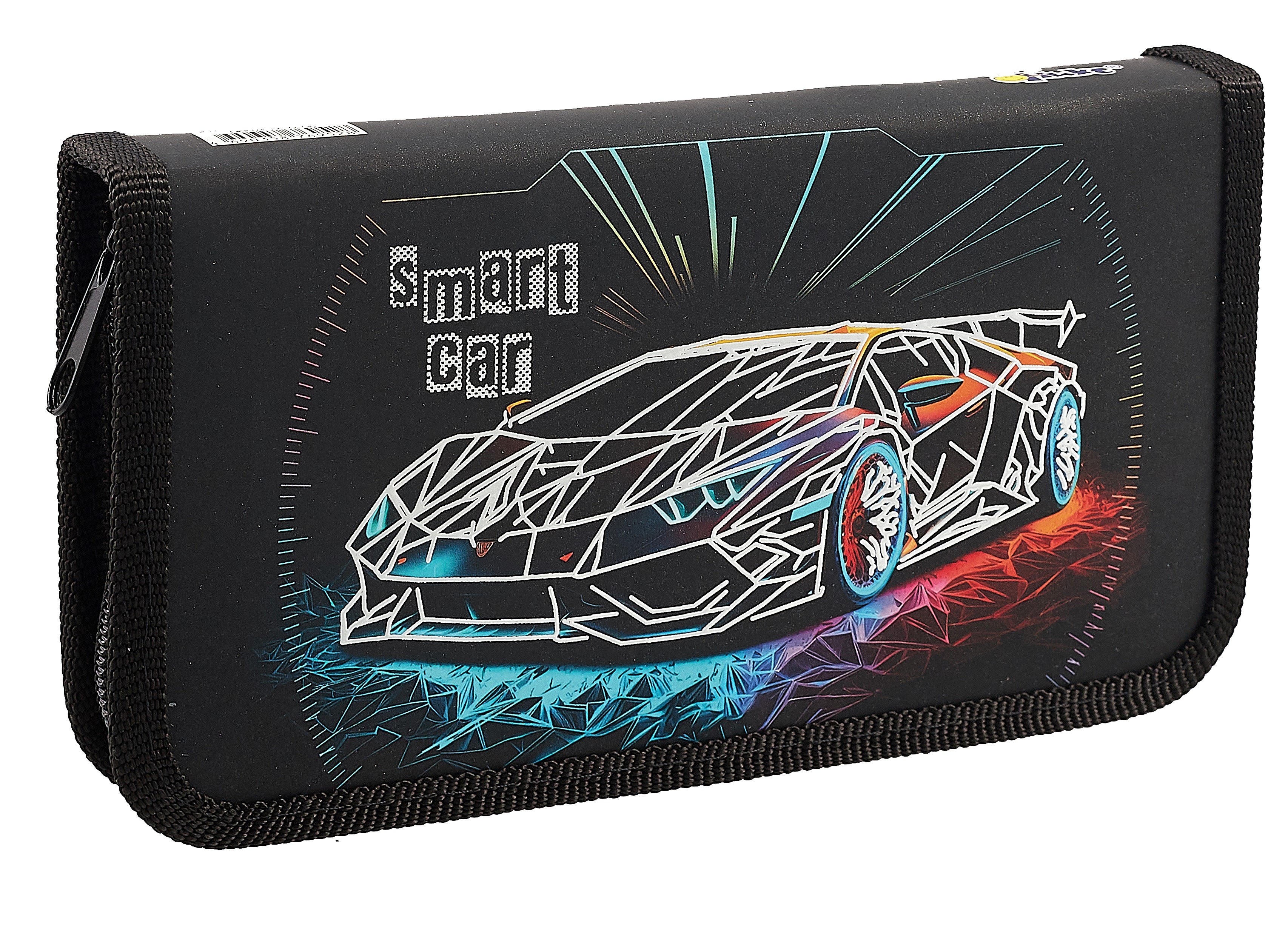 

Пенал 1отд. "Smart car" 19*11см, молния, ламинат, 3D-фольга