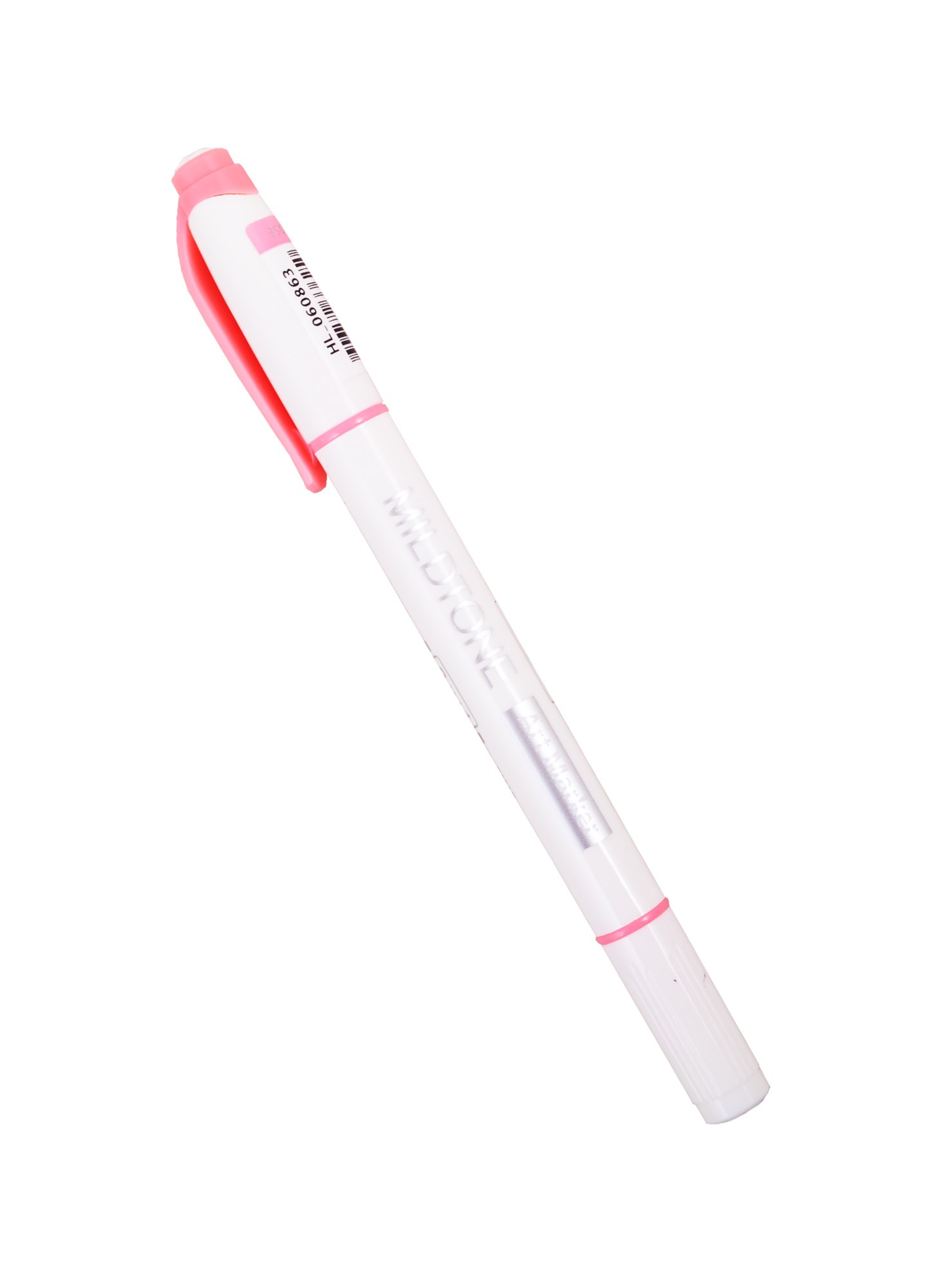 

Текстовыделитель Hatber, Mildtone Pastel, двухсторонний розовый