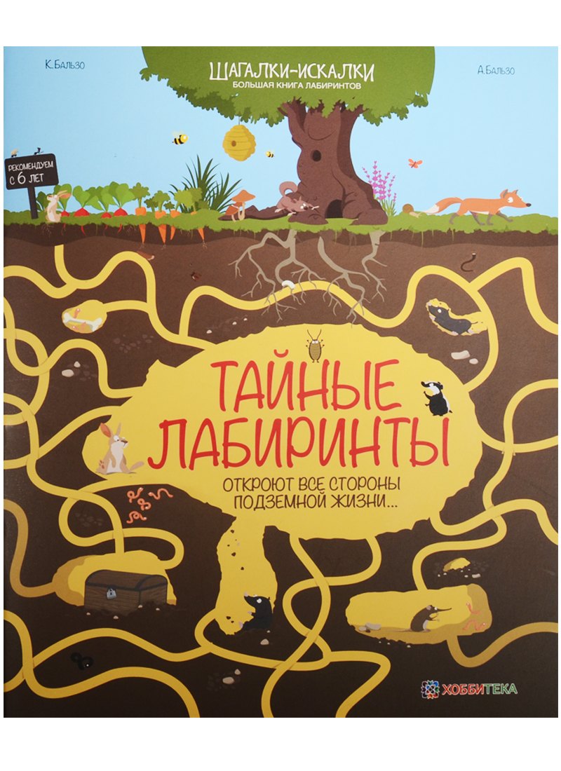 Тайные лабиринты. Большая книга лабиринтов