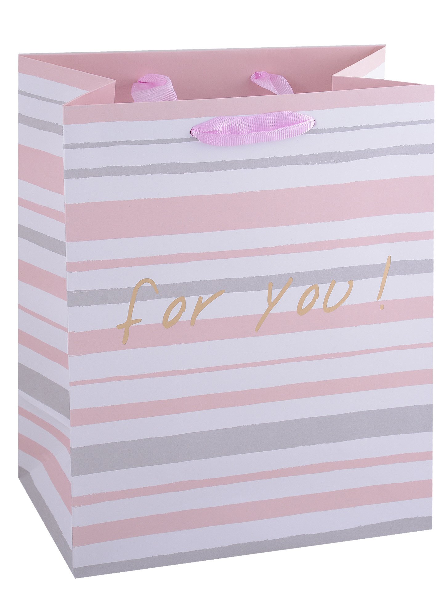 

Пакет А5 18*23*10 "For you" жен., бум., тиснение надпись