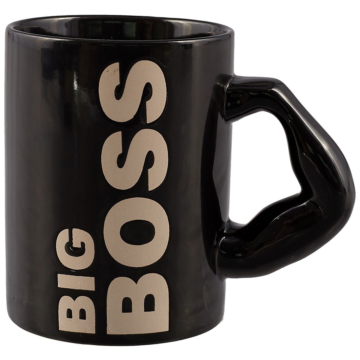 

Кружка керамическая "Big boss", черная, 500 мл