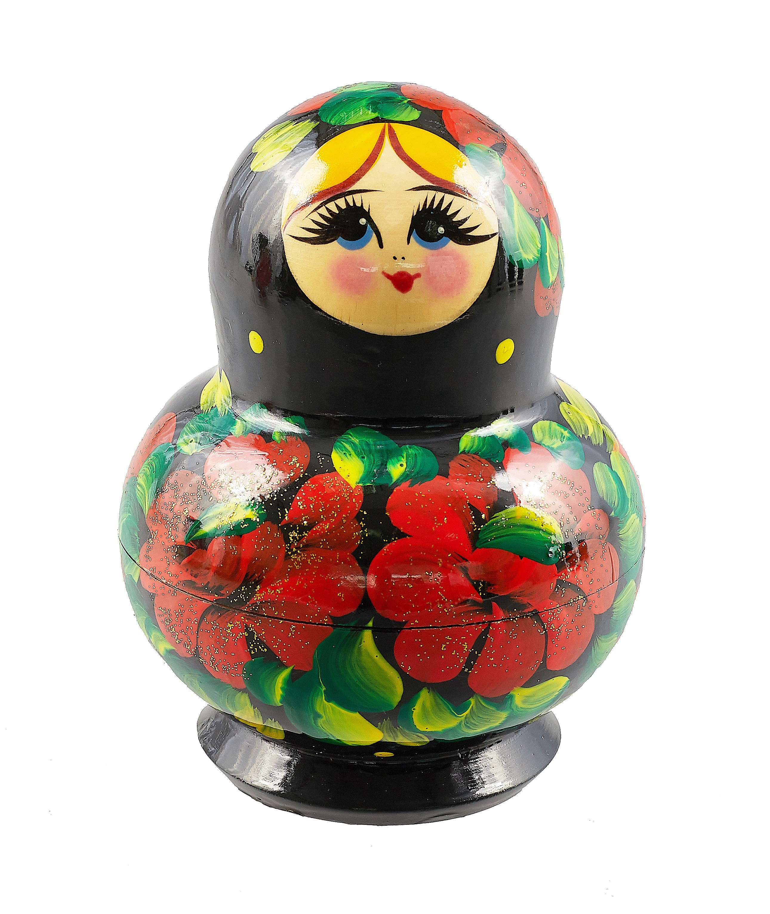 

Матрешка-пузико 10 в 1, Цветы (12 см)