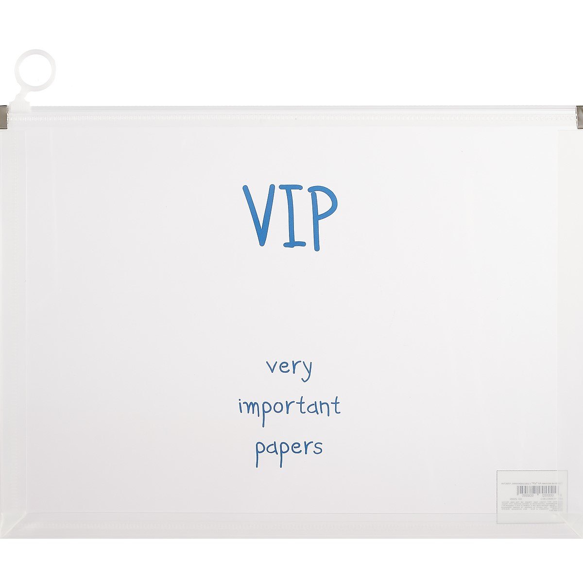 

Папка-конверт на кнопке «VIP», А4