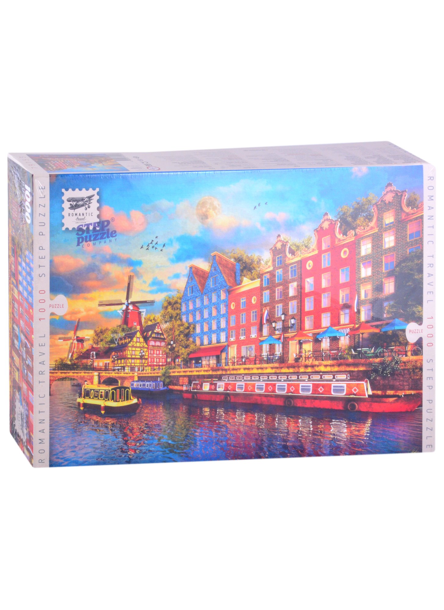 

Пазл Step puzzle 1000эл "Амстердам" (Romantic Travel)