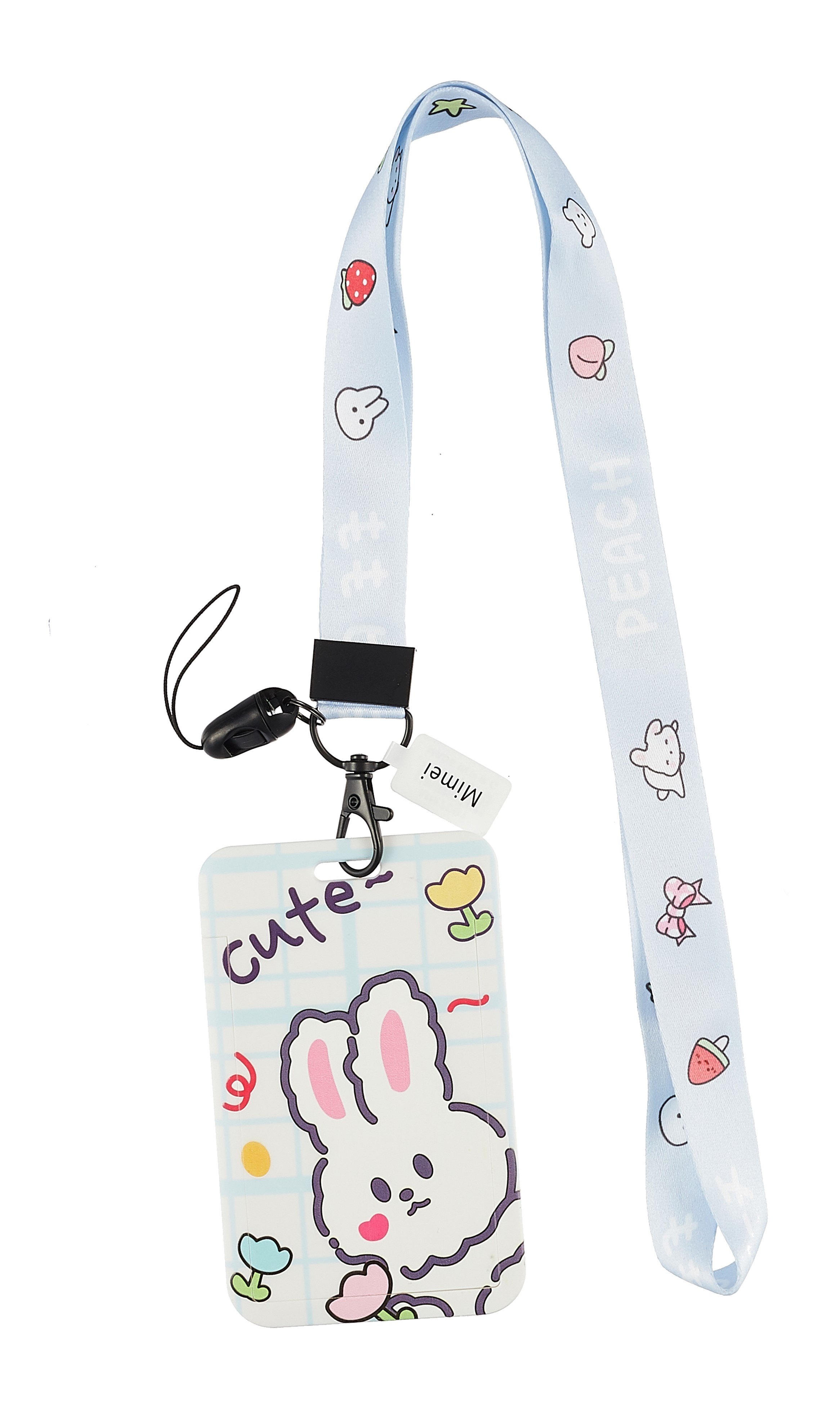 

Бейдж "Cute", вертикальный, на шнурке, ассорти