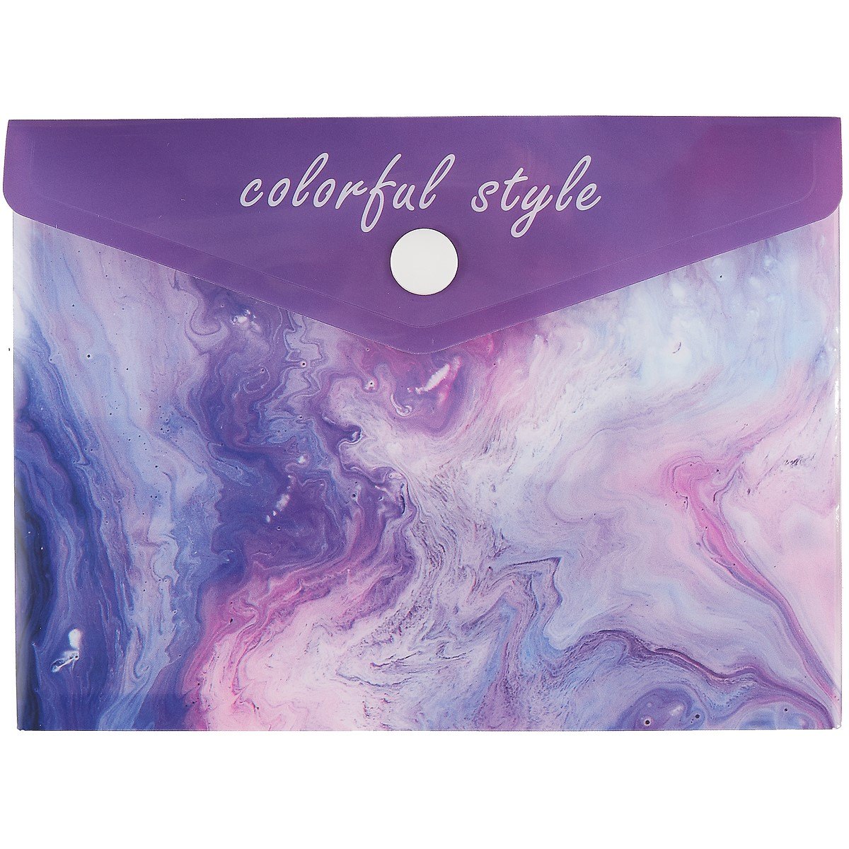 

Папка-конверт «Colorful style violet», A6