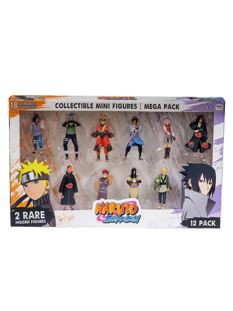 Наруто Игровой набор из 12 фигурок 7 см Naruto 3799₽