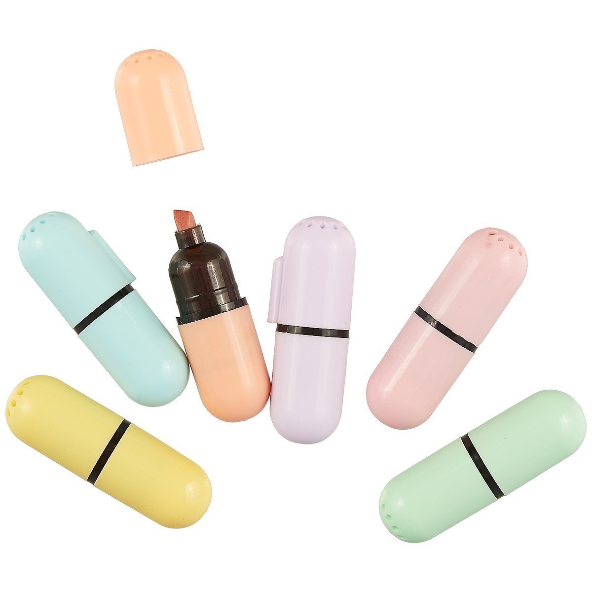

Текстовыделители Yoi, Pastel mini, 6 цветов