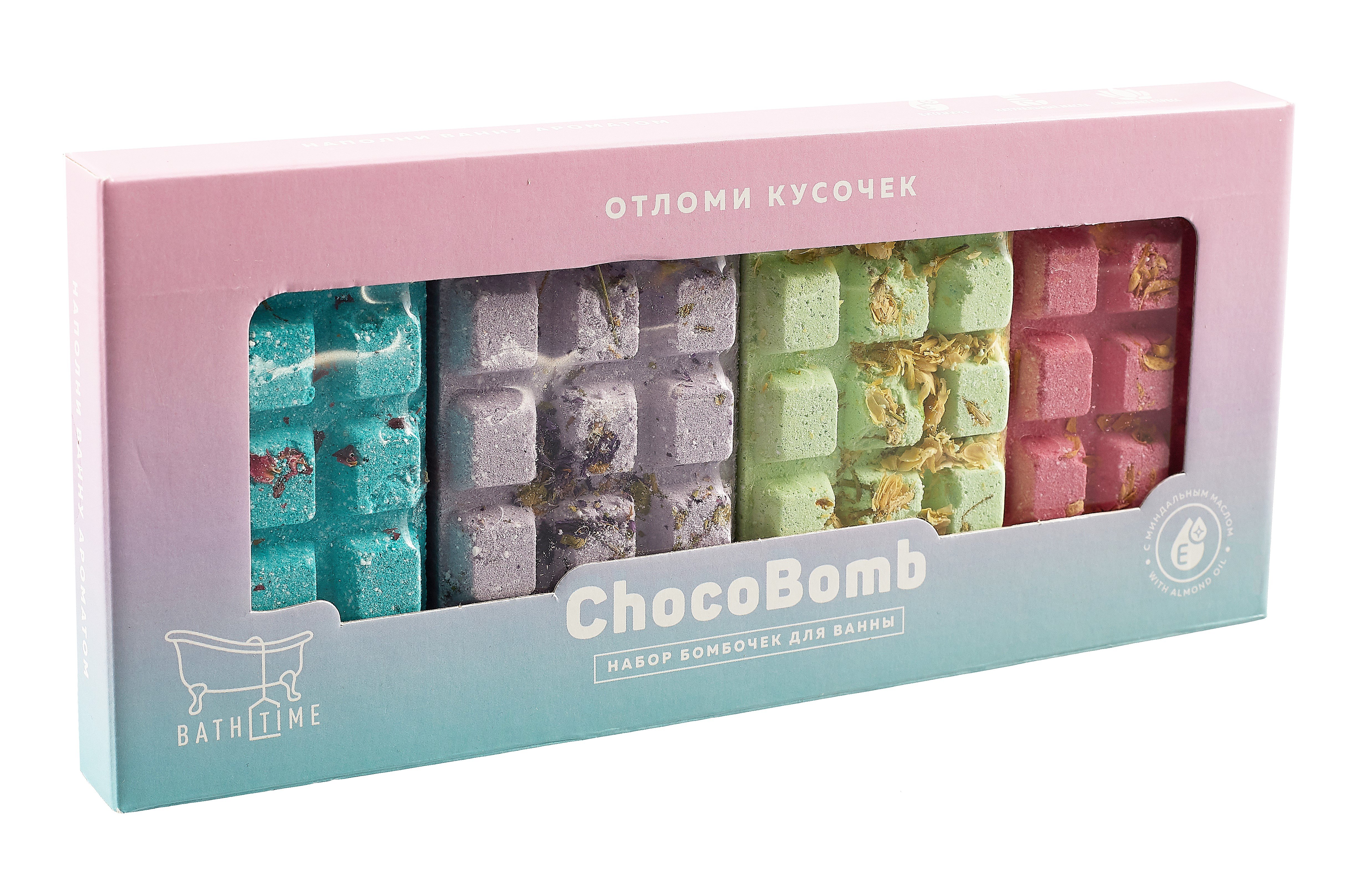 

Подарочный набор бомбочек для ванны Chocobomb (4 шт) (680г)