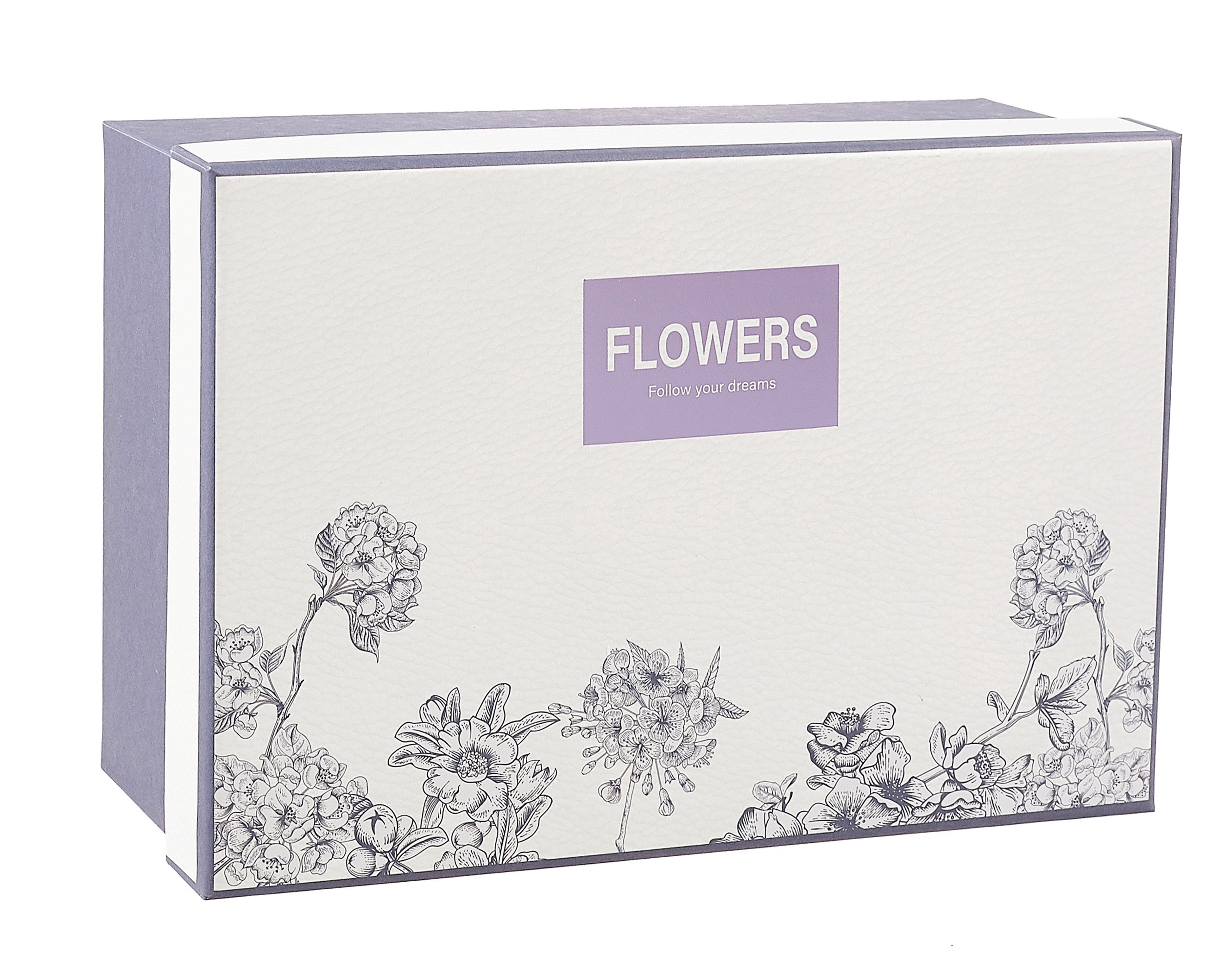 

Коробка подарочная "Flowers" 23*16*9.5, жен., картон