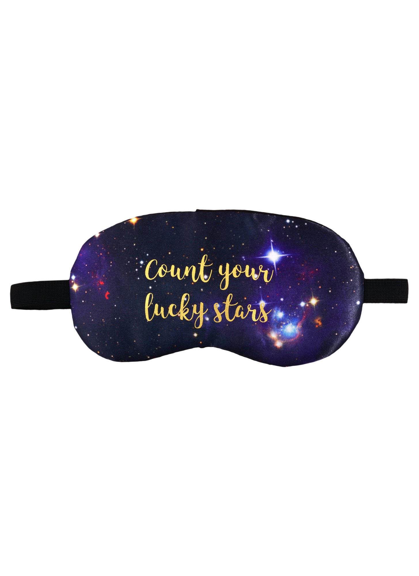 

Маска для сна Космос Count your lucky stars (золото) (пакет) (12-37395-XLXJ-26)
