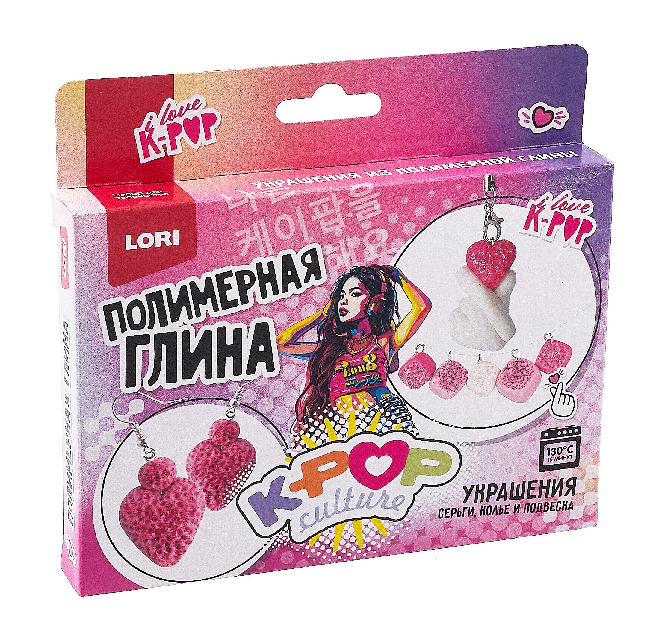 

Полимерная глина. Украшения K-POP "Блестящее настроение"