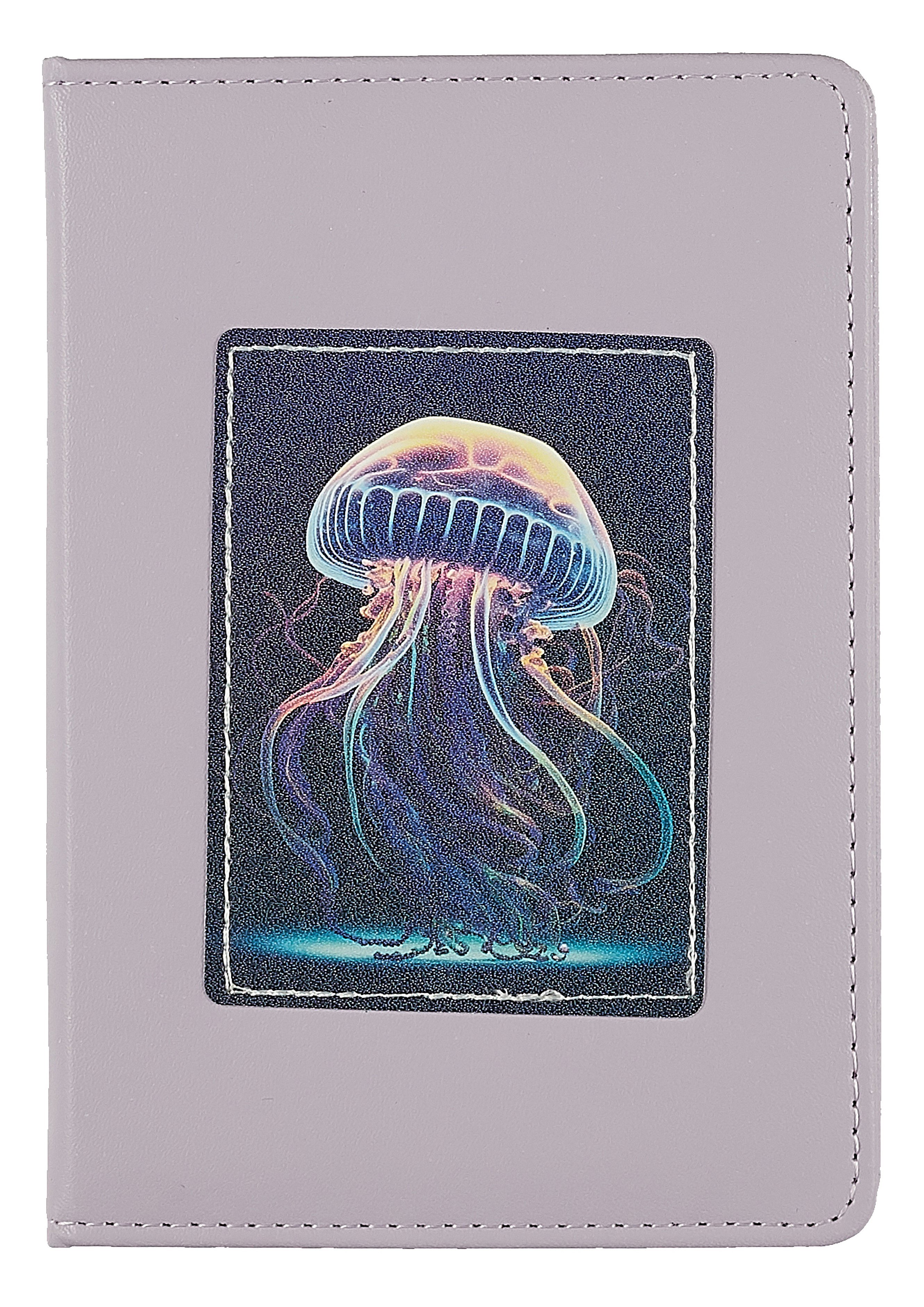 

Записная книжка А6+ 80л лин. "SYNONIMS. 3" иск.кожа, поролон, нашивка