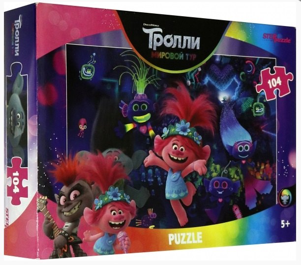 

Пазл "Тролли. Мировой тур", 104 элемента