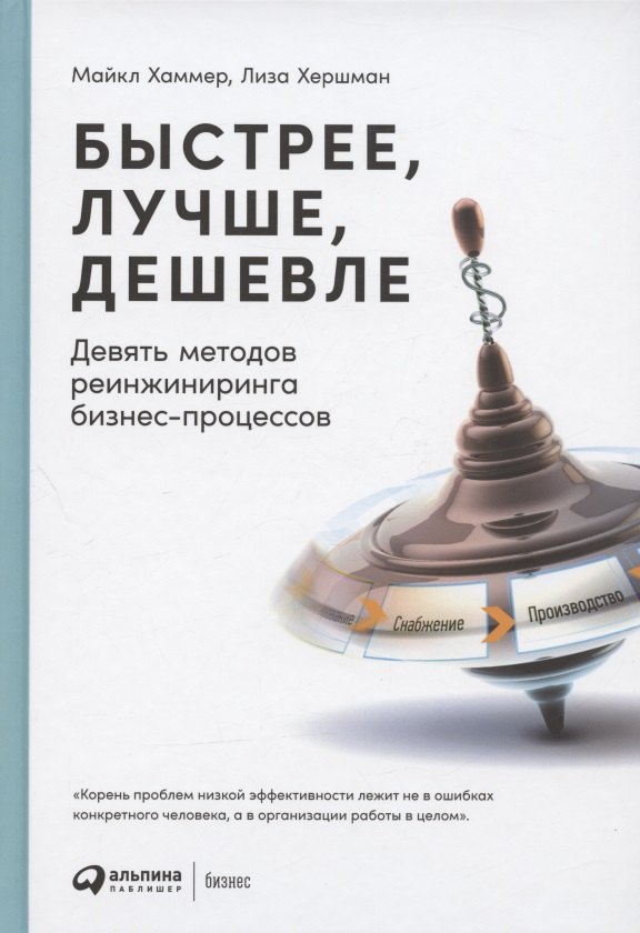 

Быстрее, лучше, дешевле: Девять методов реинжиниринга бизнес-процессов