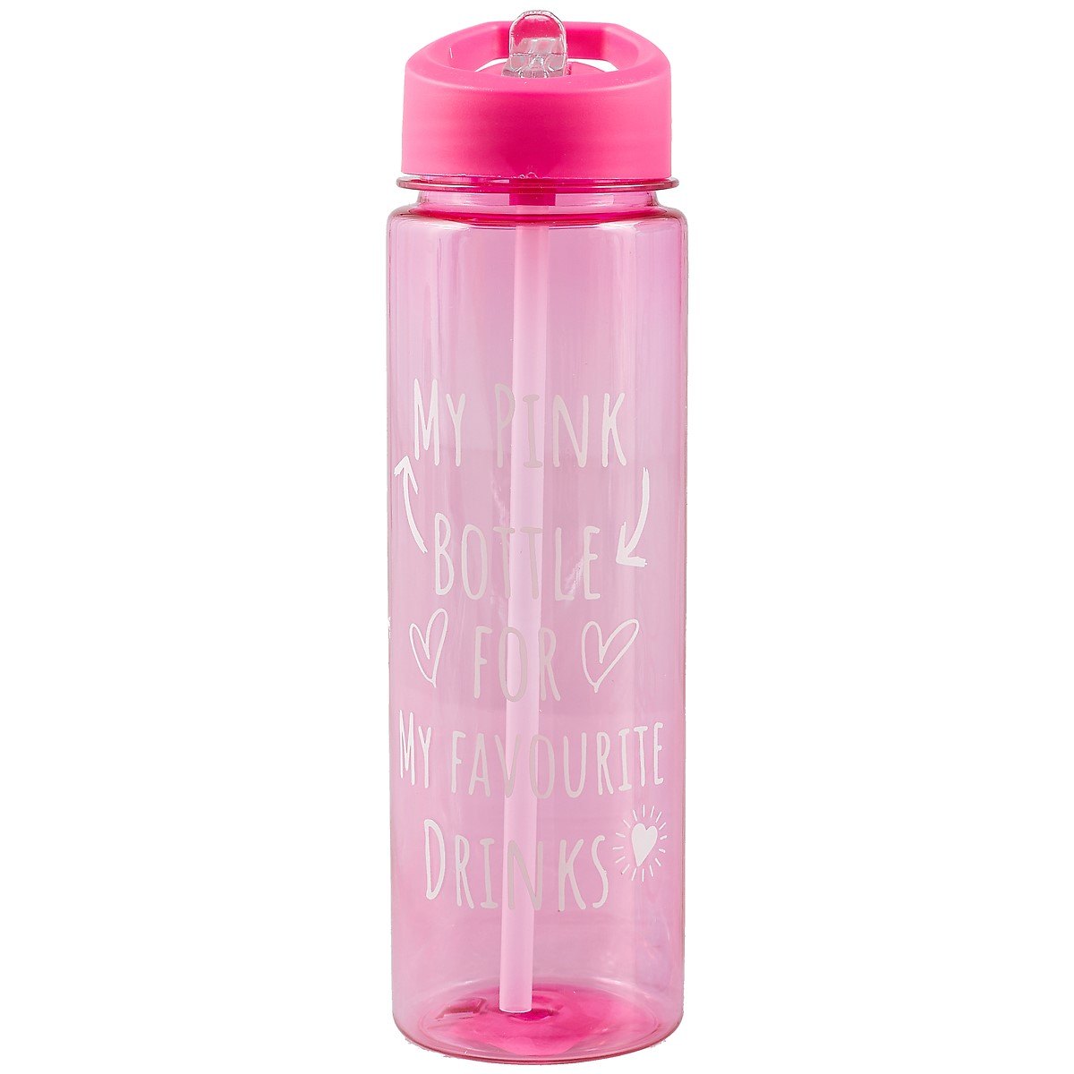 

Бутылка My pink bottle (пластик) (600мл) (12-07482-7482-2)