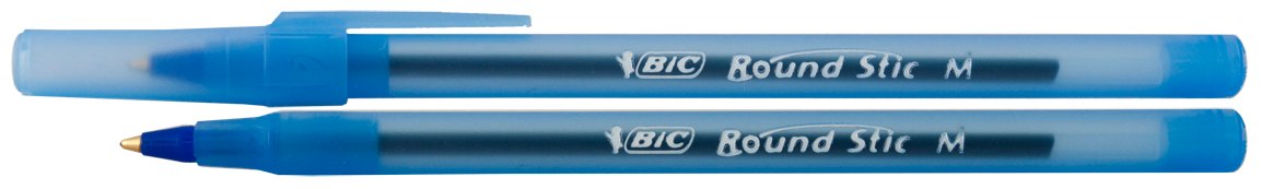 

Ручка шариковая Bic, Round Stic, синяя 1 мм