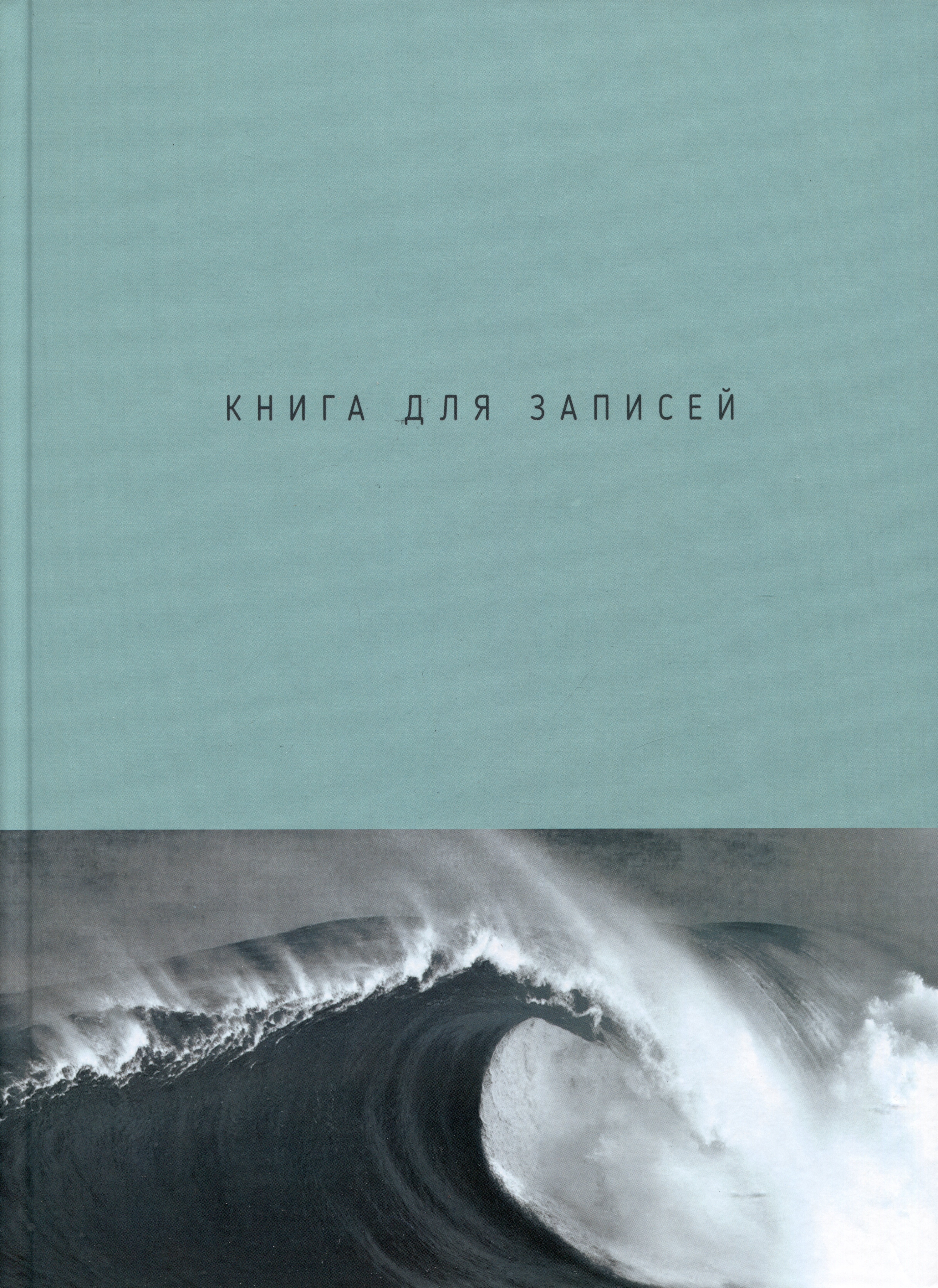 

Книга для записей А4 160л кл. "Волна" 7БЦ, глянцевая ламинация, офсет