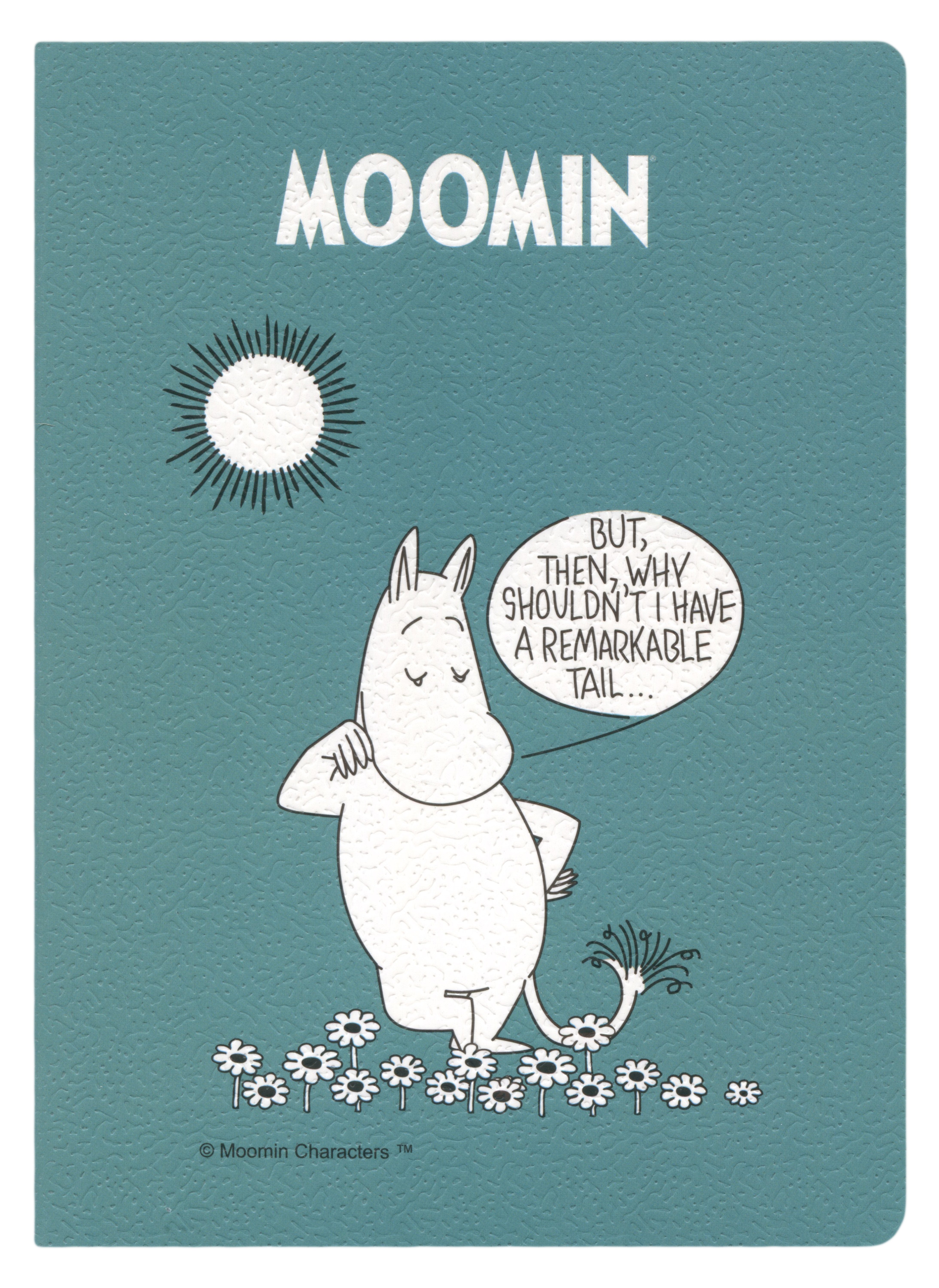 

Записная книжка А6 32л кл. MOOMIN "Муми-тролль и хвост" ПВХ-обл.