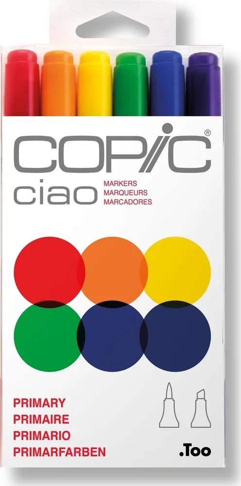 

Набор маркеров Copic Ciao стартовый 6цв