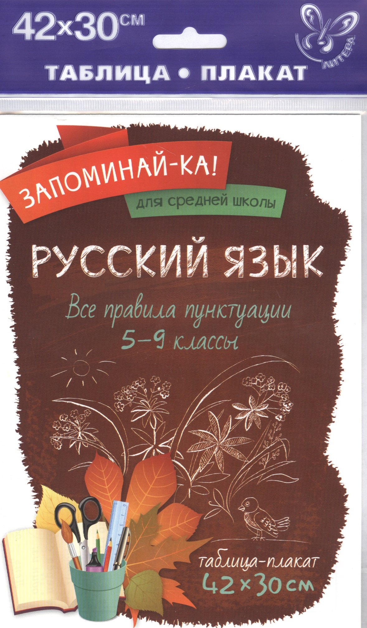

Русский язык.Все правила пунктуации 5-9 класов