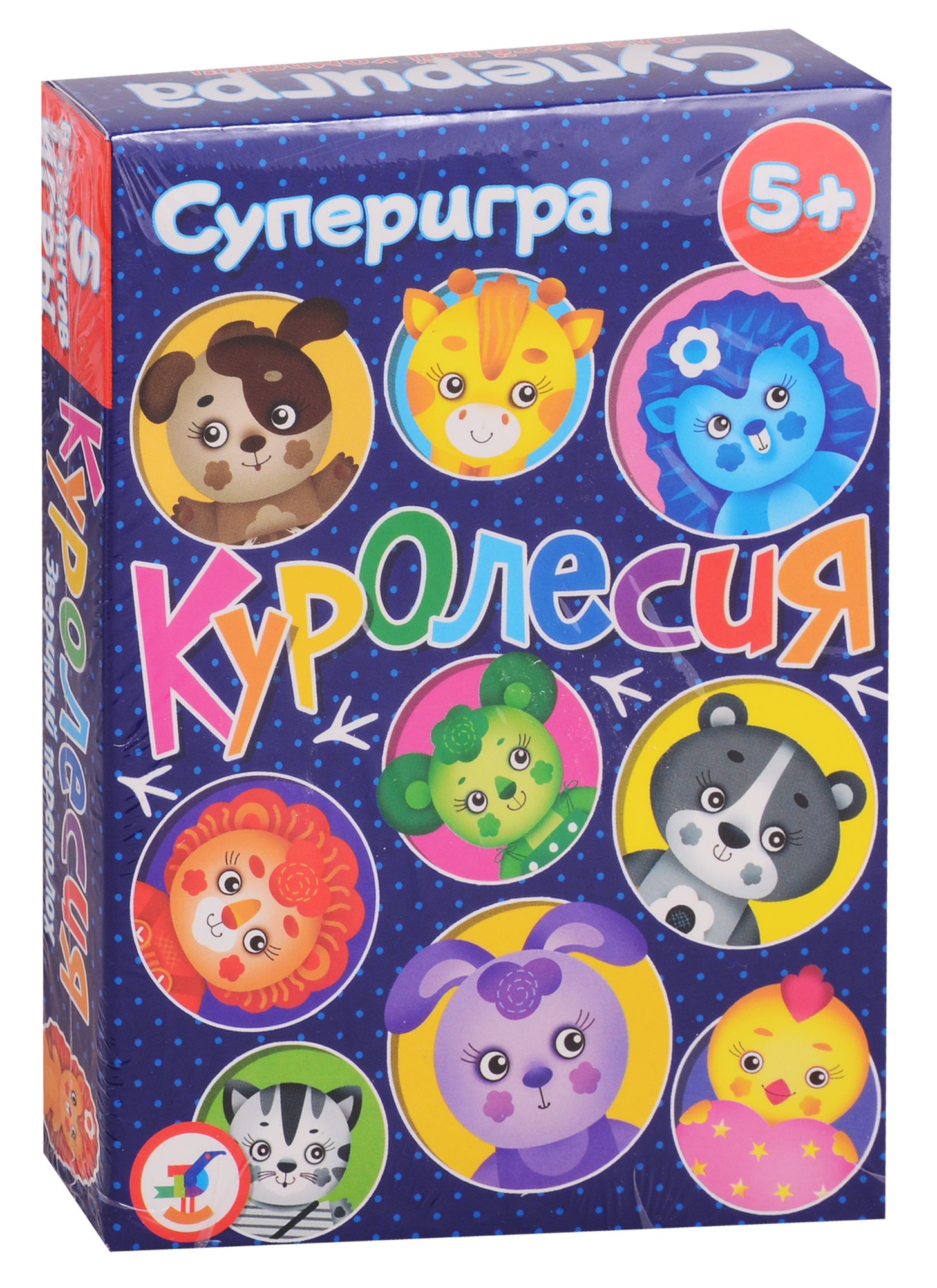 

Игра настольная Дрофа - Медиа Карточные игры. Куролесия