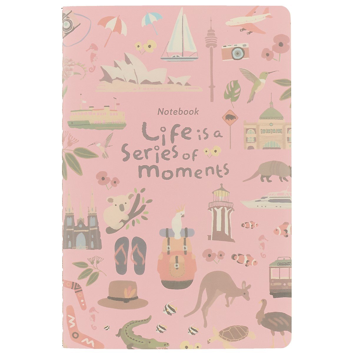 

Тетрадь в линейку Series of moments, А5, 32 листа, в ассортименте
