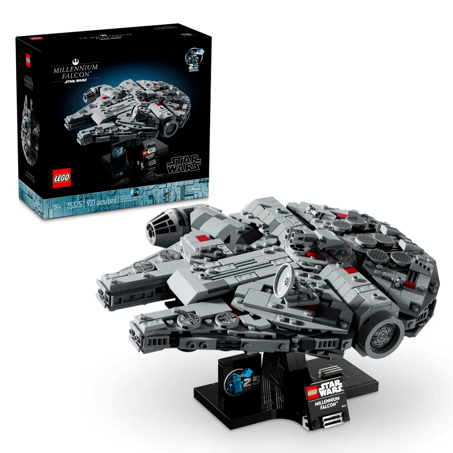 75375 Конструктор LEGO SW Сокол тысячелетия 921 деталей возраст 18 14873₽
