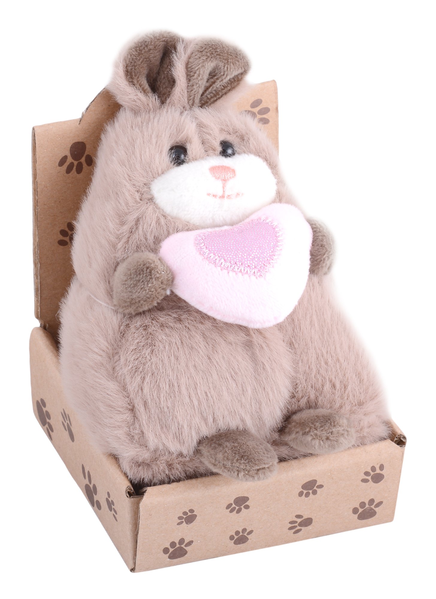 

Зайчик-толстяк в крафт коробке (12-01568-571)