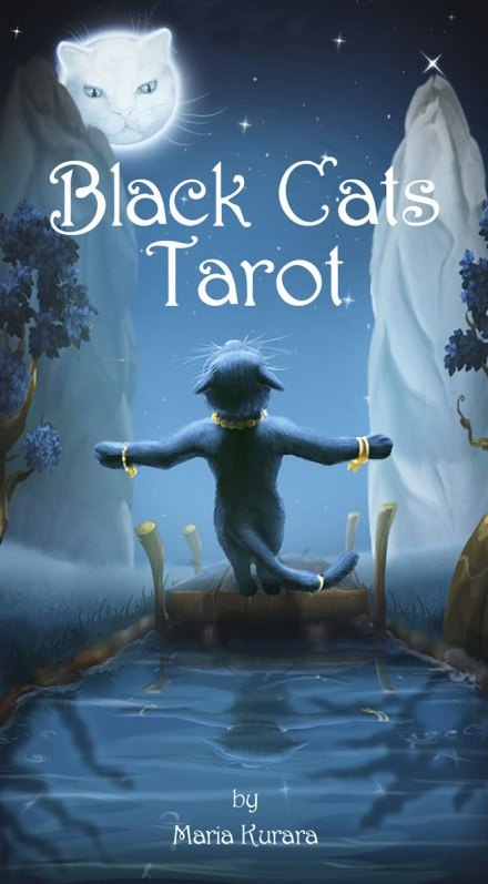 

Таро Черных котов / Black Cats Tarot. 78 карт с инструкцией