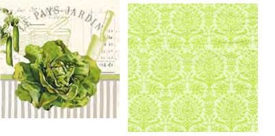 

Набор для творчества,Салфетки для декупажа, Овощной салат - 2 шт.