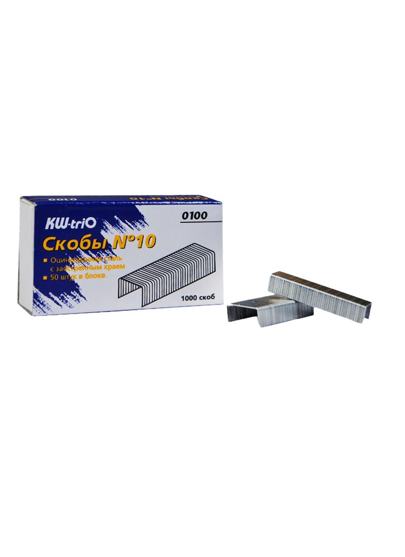 

Скобы №10 1000шт, KW-Trio