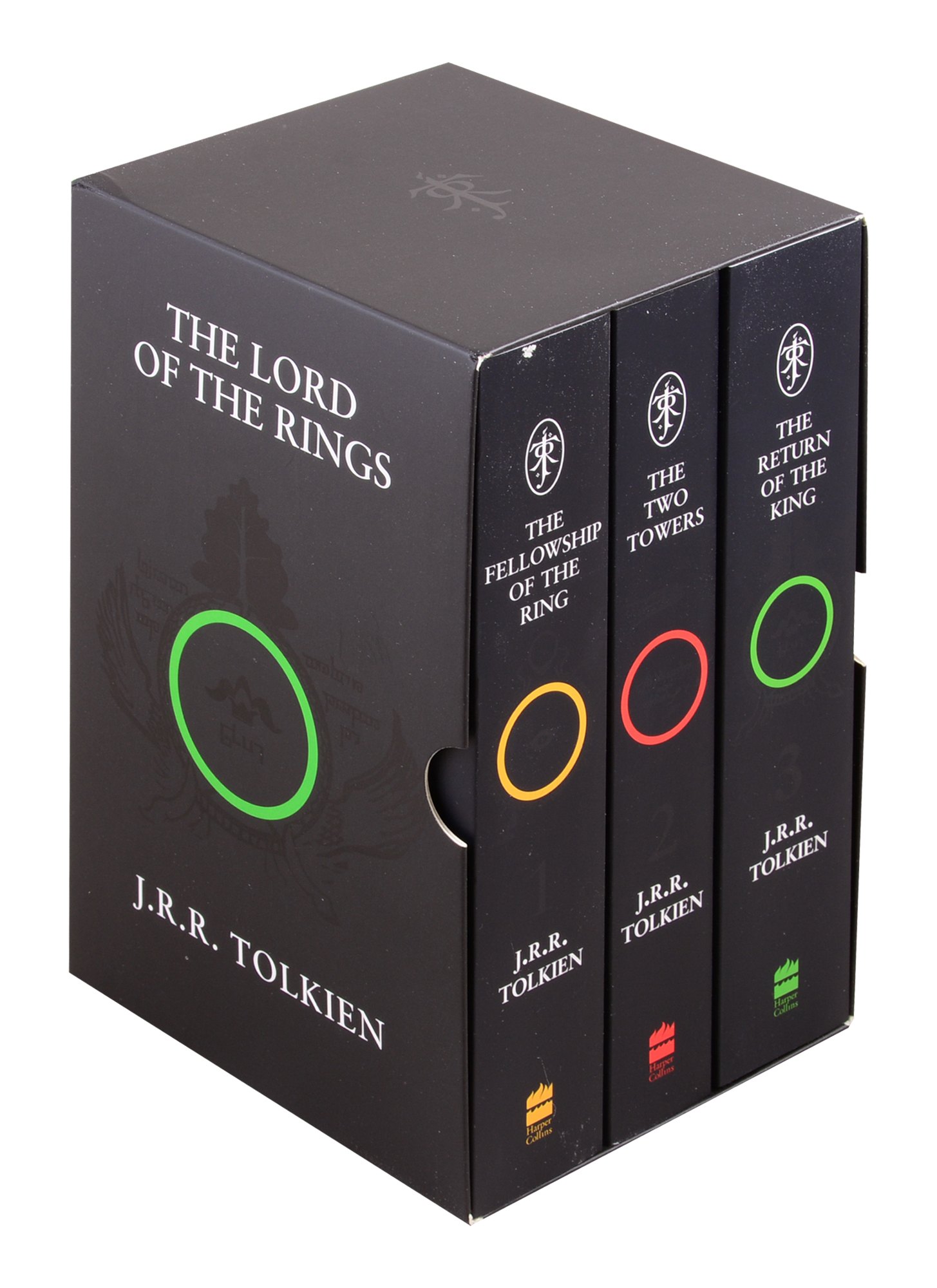 Lord of the Rings The 3 VolBoxed setblack cover Tolkien JRR 3417₽