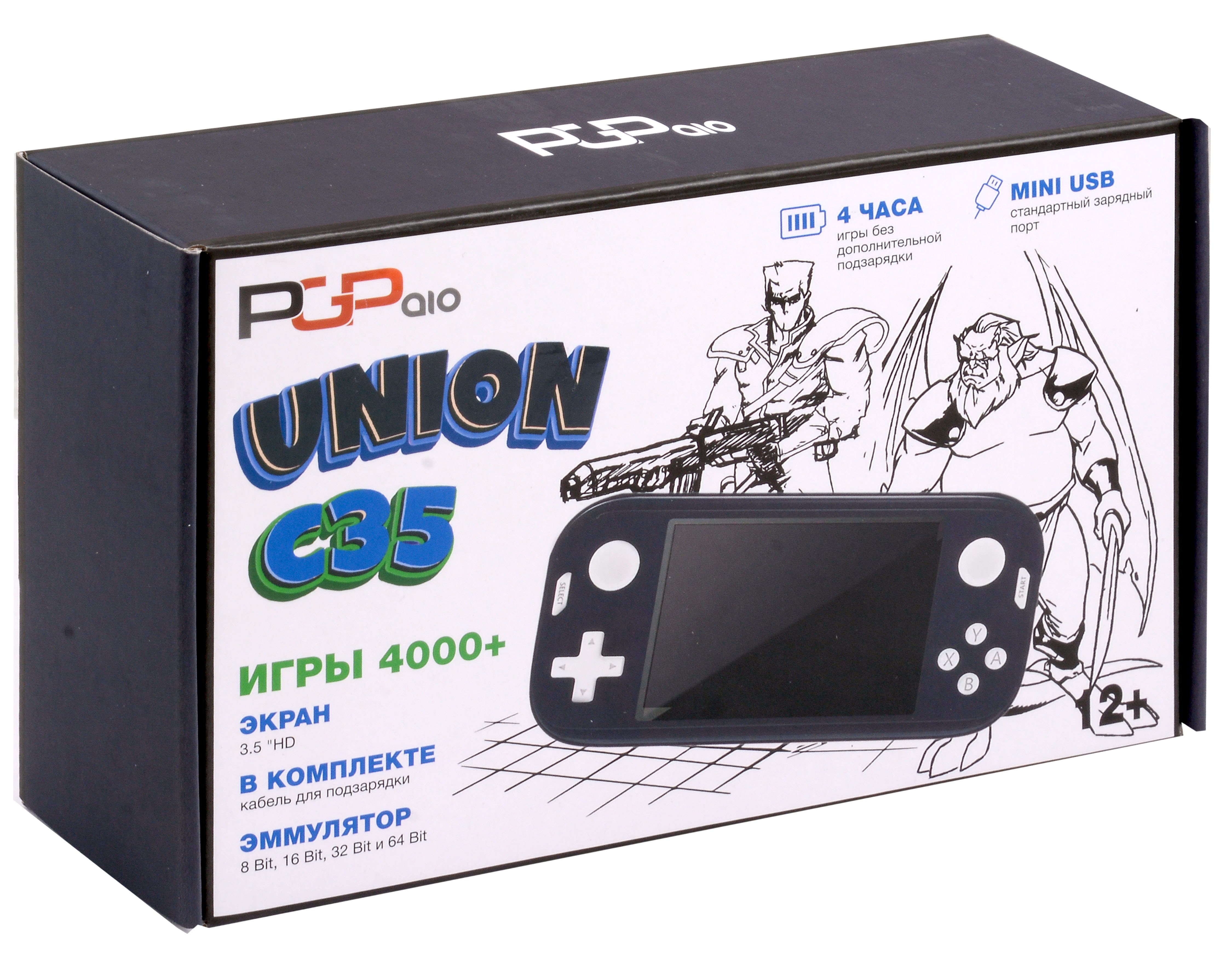 

Игровая приставка PGP AIO Union C35a (серая)