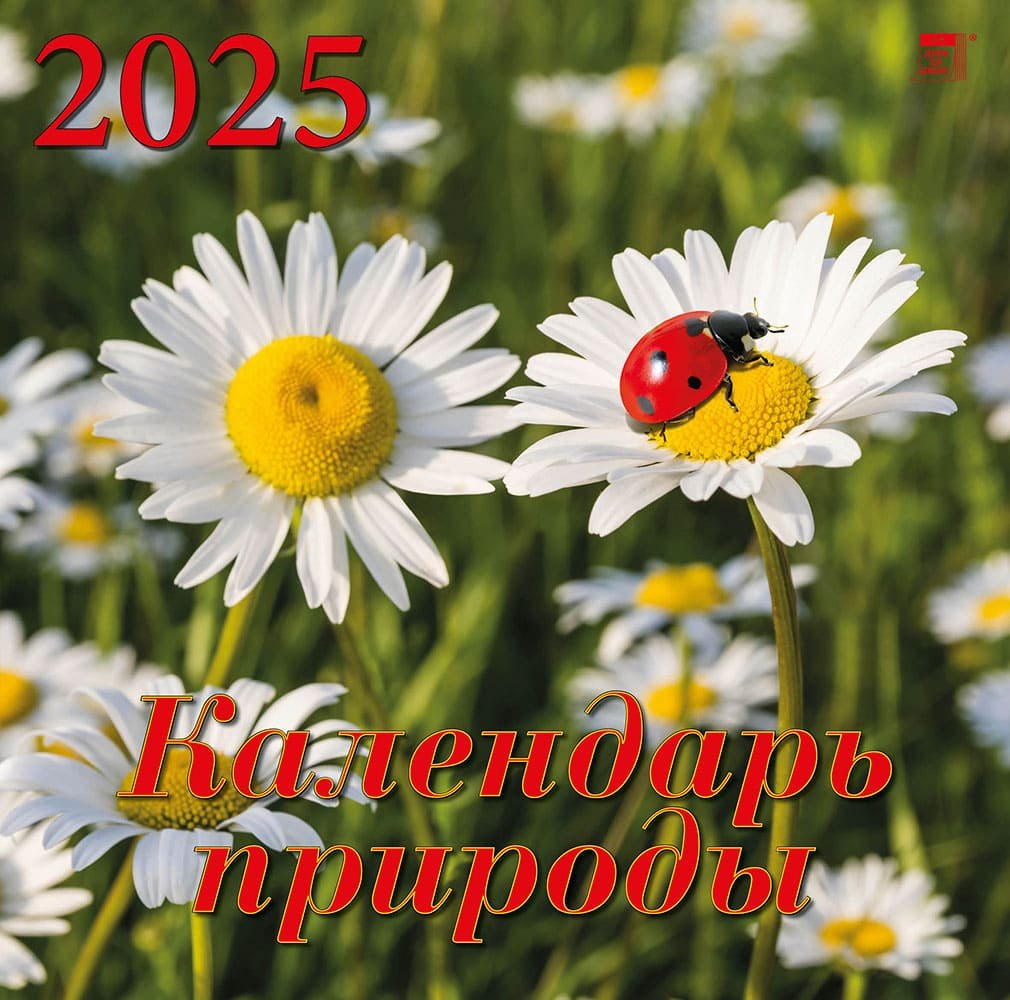 

Календарь 2025г 300*300 "Календарь природы" настенный, на скрепке