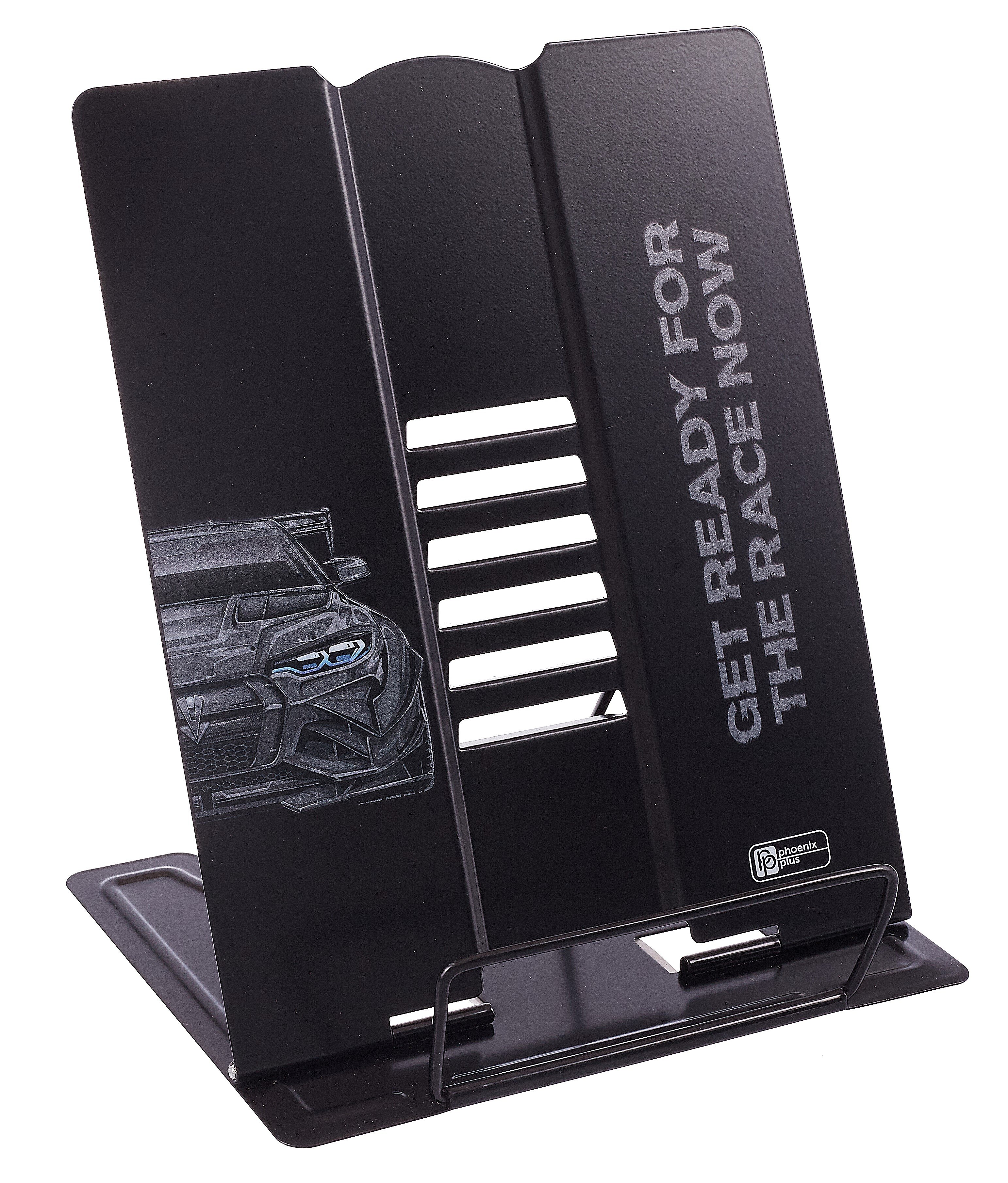 Подставка для книгучебников quotТАЧКА quot21х26х165см черная металл 999₽