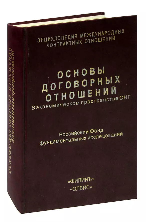 

Основы договорных отношений в экономическом пространстве СНГ