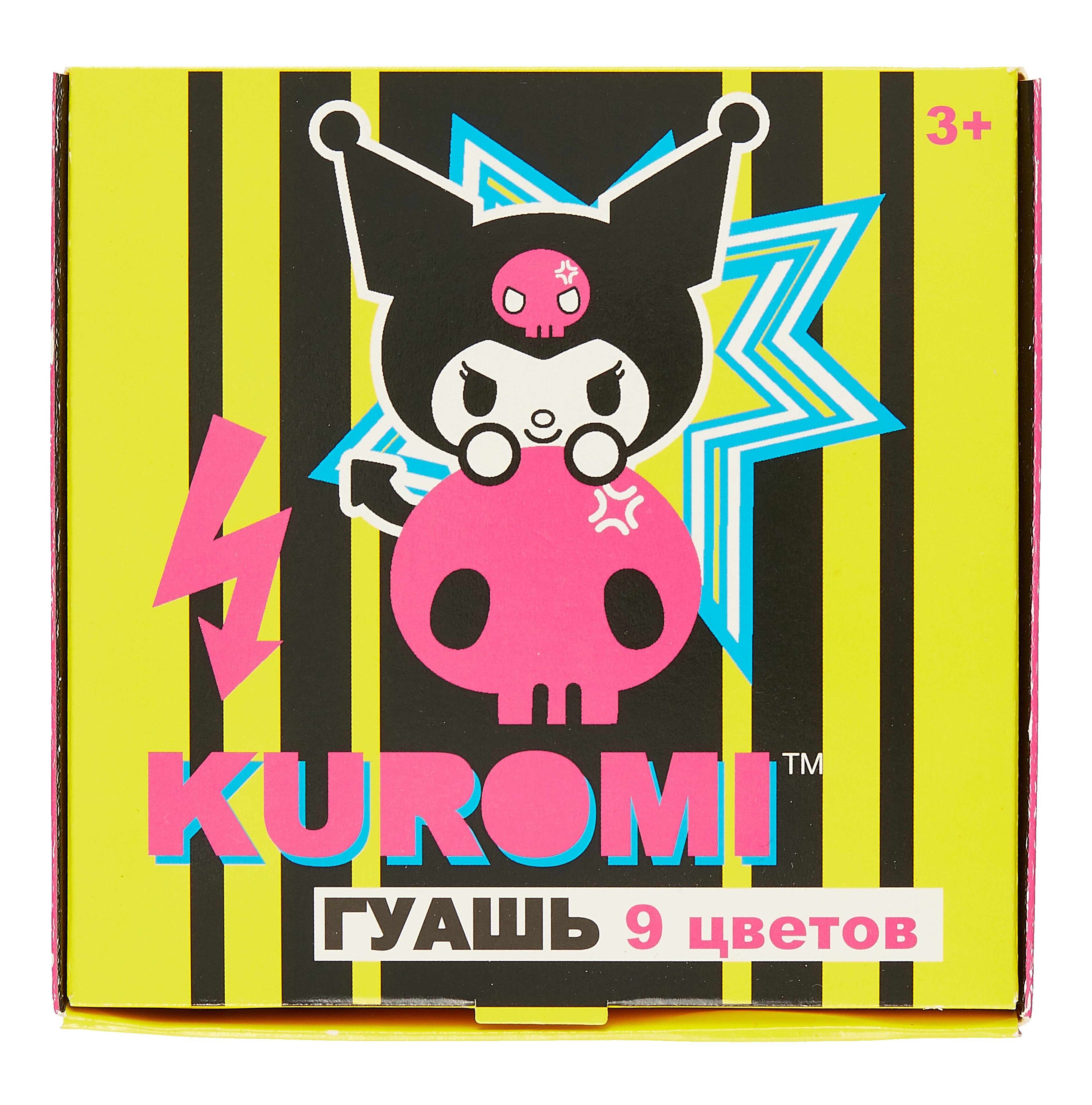 

Краски гуашевые 09цв 20мл "Kuromi" к/к., б/к