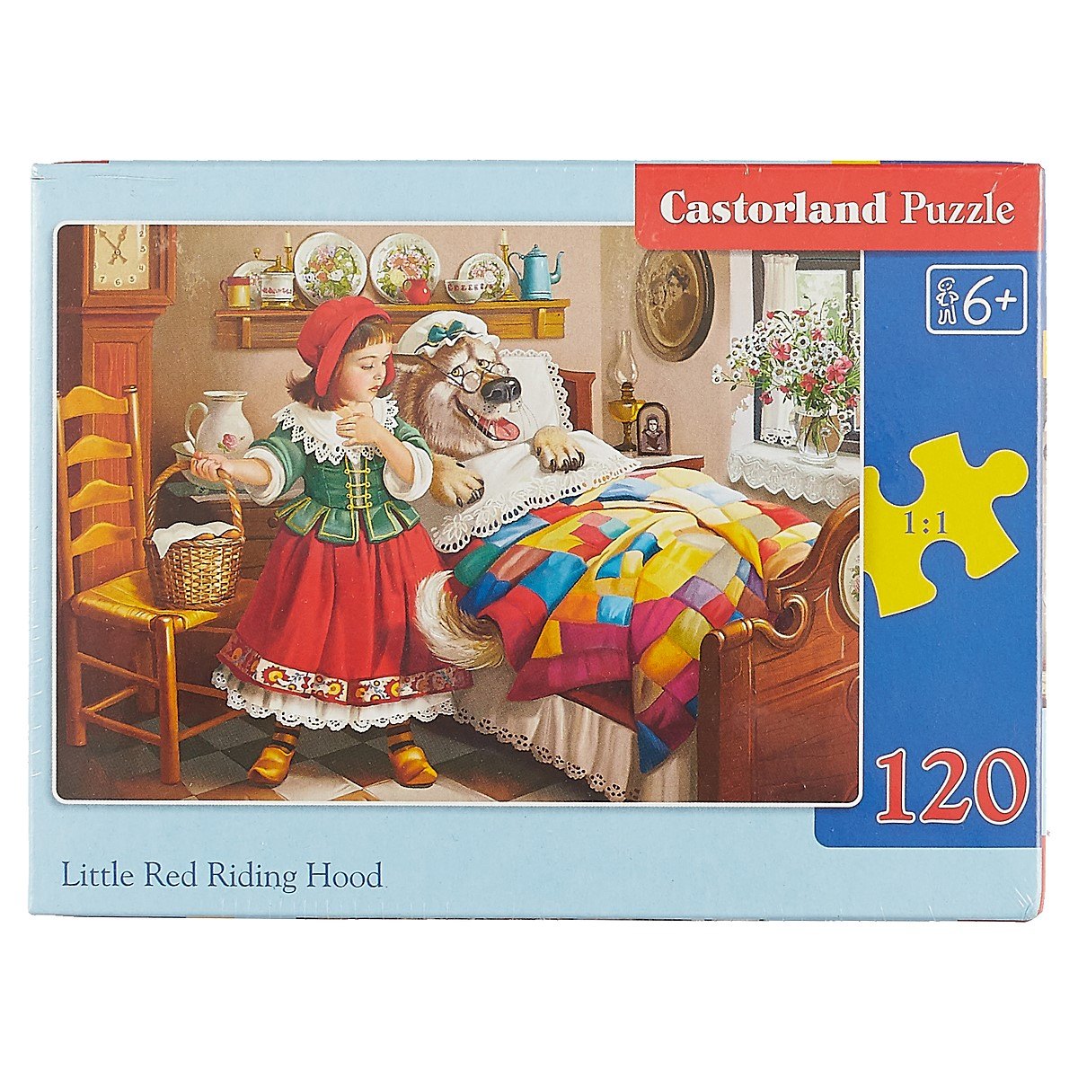

Пазл Castorland MIDI Красная Шапочка 120эл., 32*23см