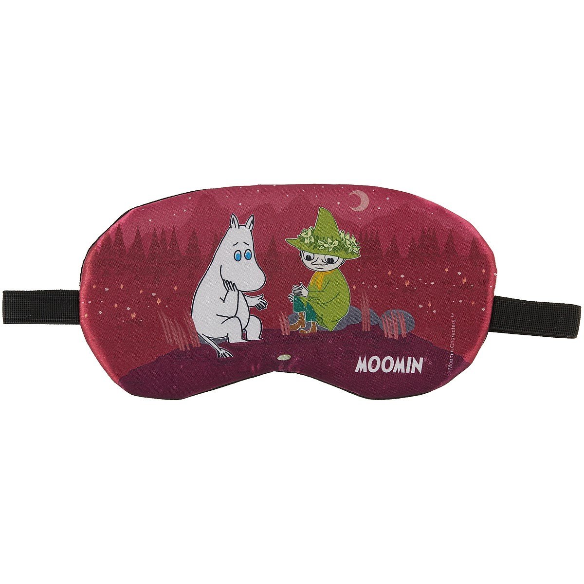 

Маска для сна MOOMIN Муми-тролль и Снусмумрик на берегу (пакет)