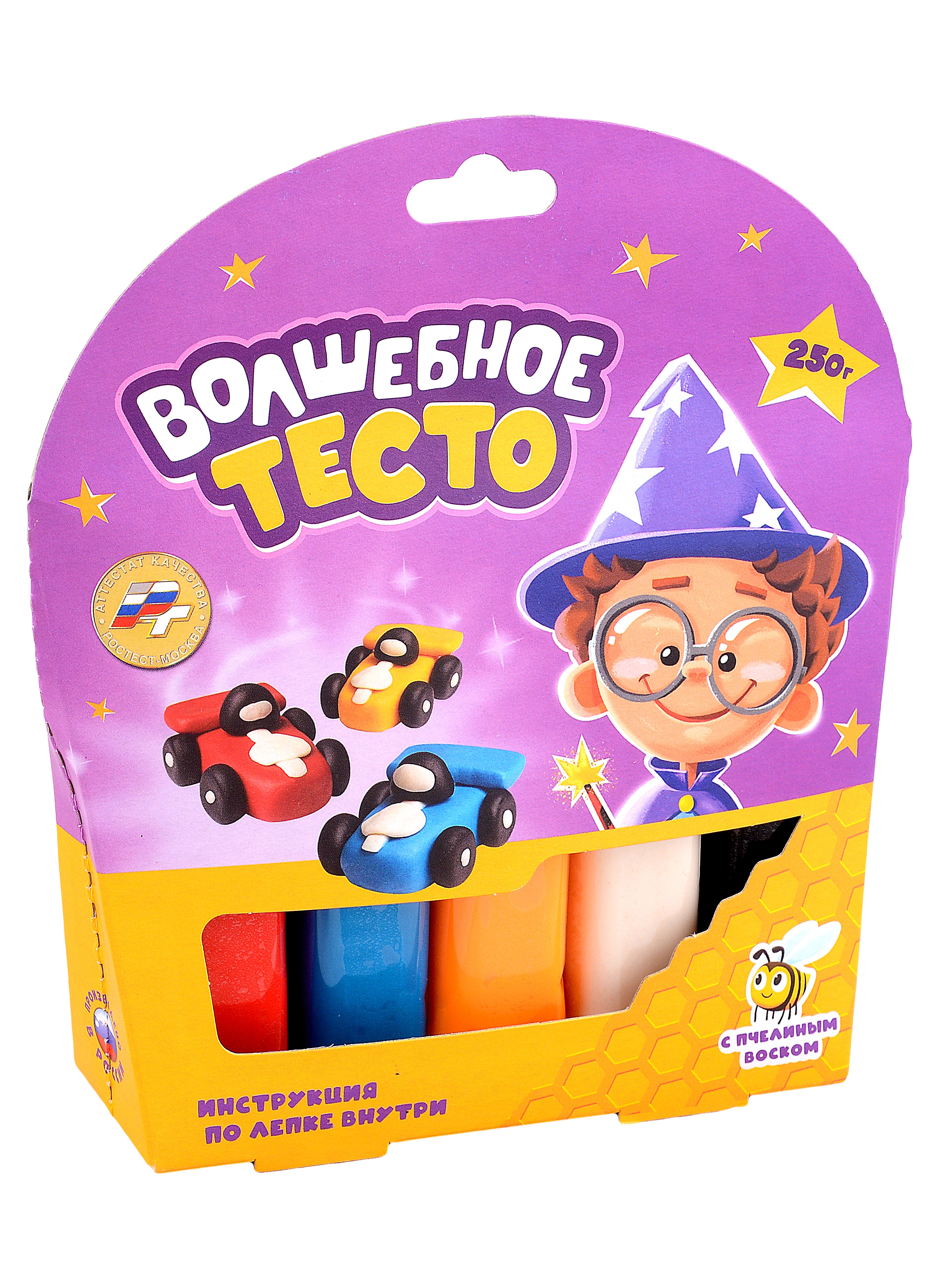 

Тесто для лепки "Волшебное тесто". Тачки
