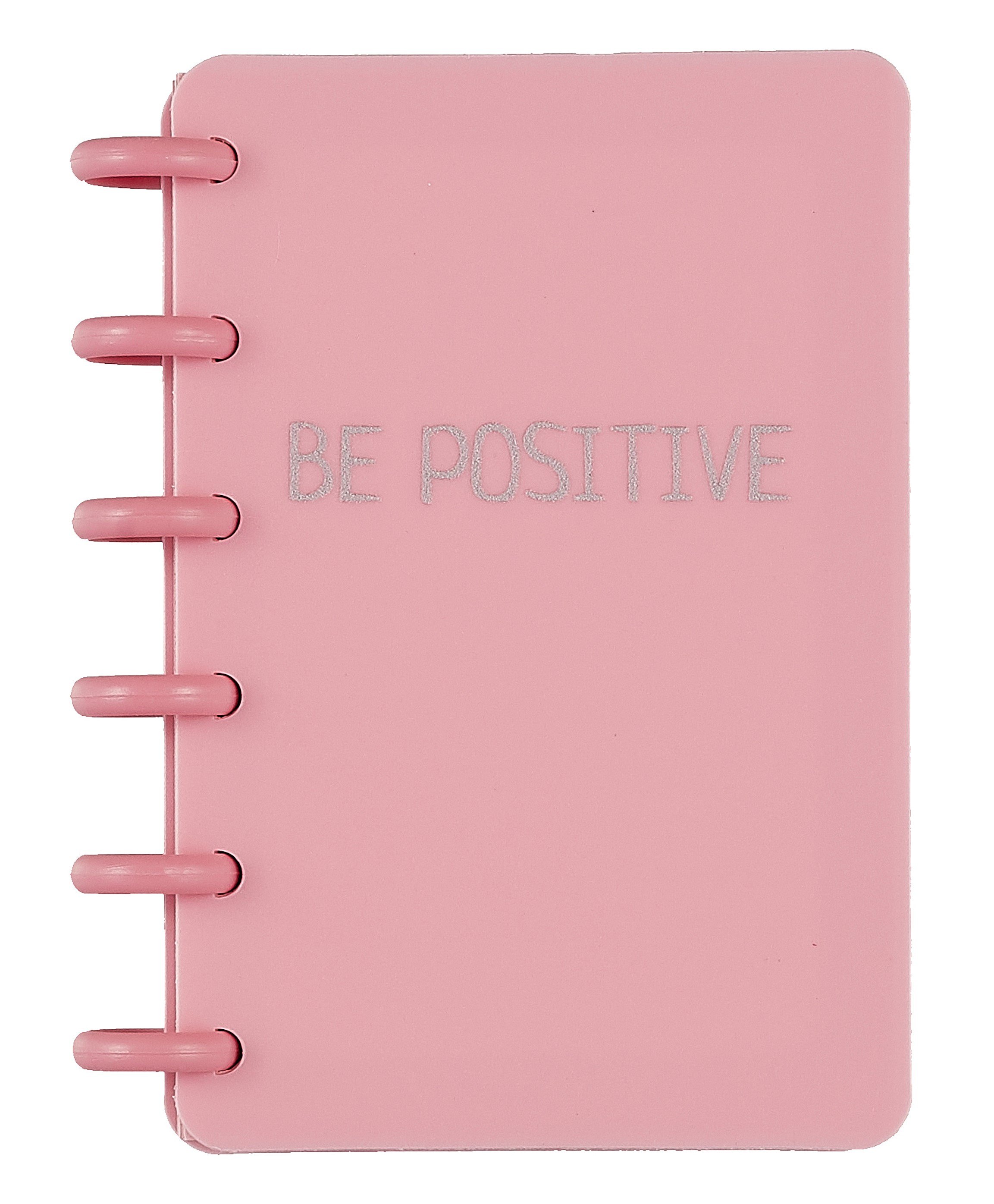 

Записная книжка А6 80л лин. "Be Positive" на спирали, ассорти
