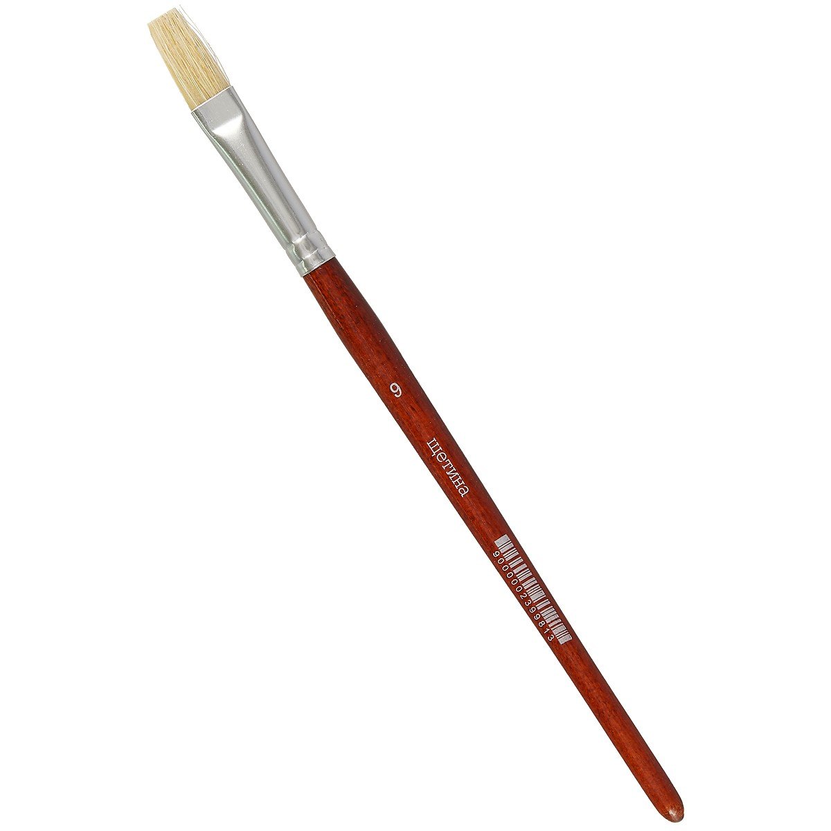 

Кисть щетина, плоская, № 9