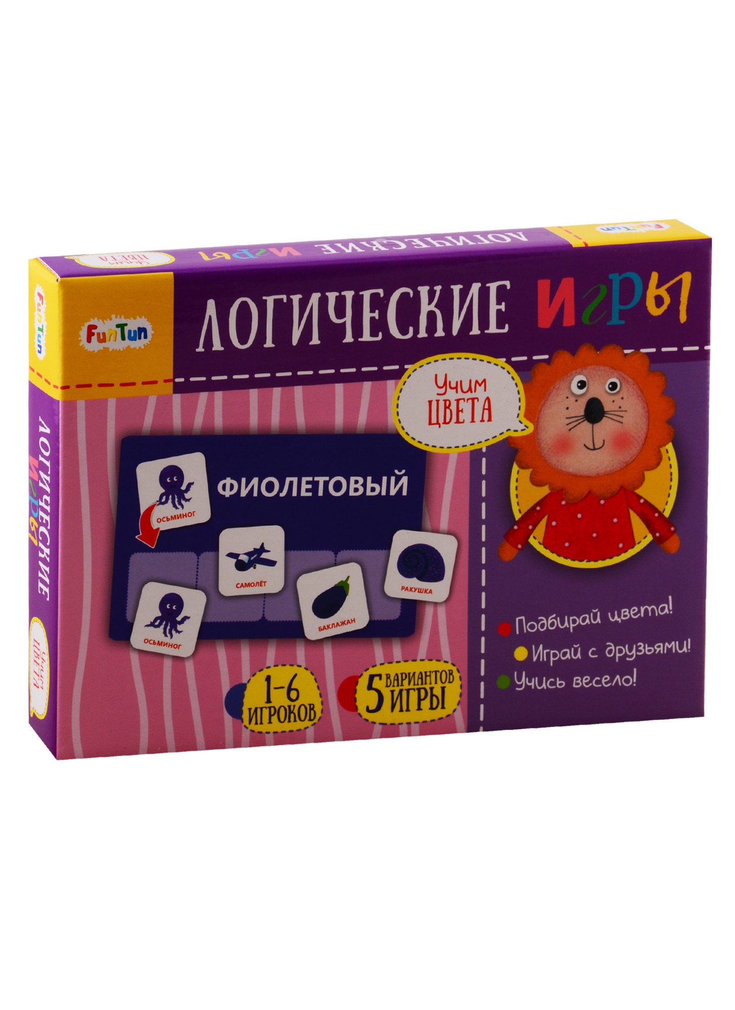 

Логические игры - Учим цвета